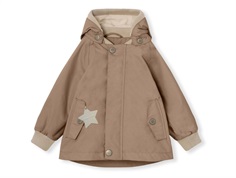 Mini A Ture beaver fur transitional jacket Wally fleece lining